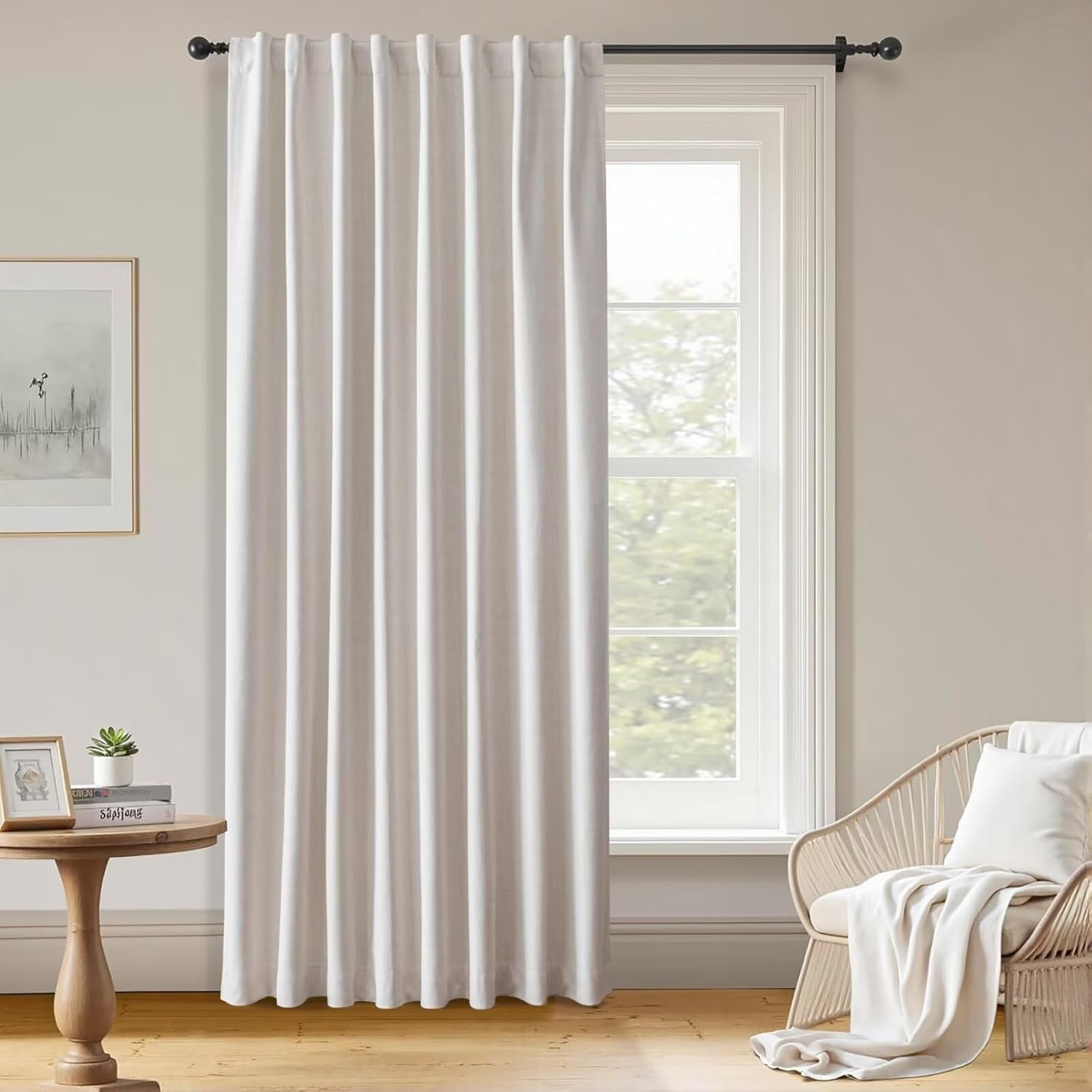 100% Blackout Curtains for Bedroom and Living Room Decor