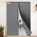 Magnetic Thermal Insulated Door Curtain Fits 72 x 80 in - Draft
