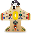 Toddler Montessori Busy Board - Sensory Wooden Learning Toy