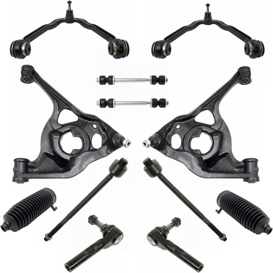 TRQ Front Steering & Suspension Kit for Chevrolet GMC Vehicles