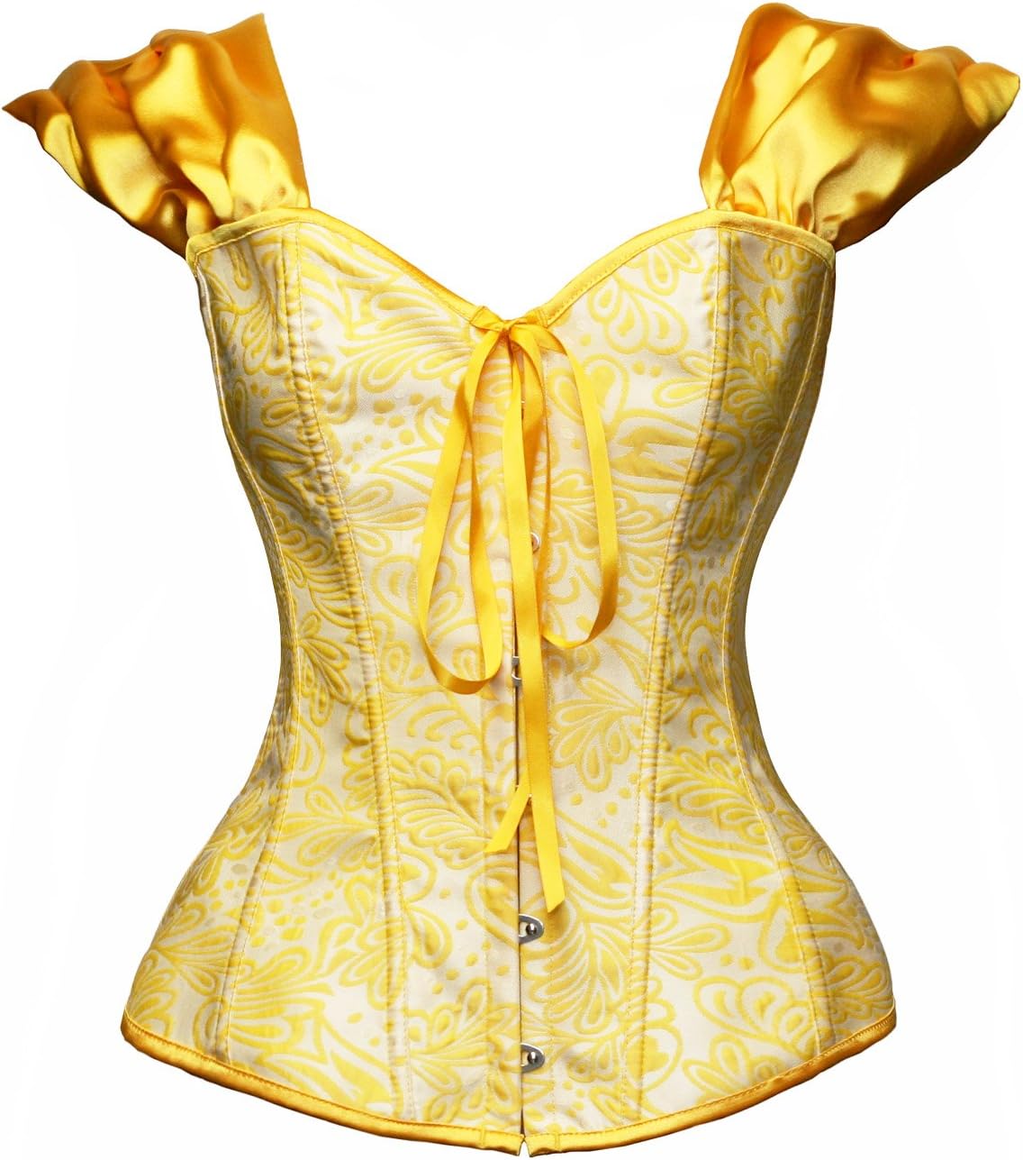 Womens Costume Princess Rushed Sleeve Bustier Corset Top Review