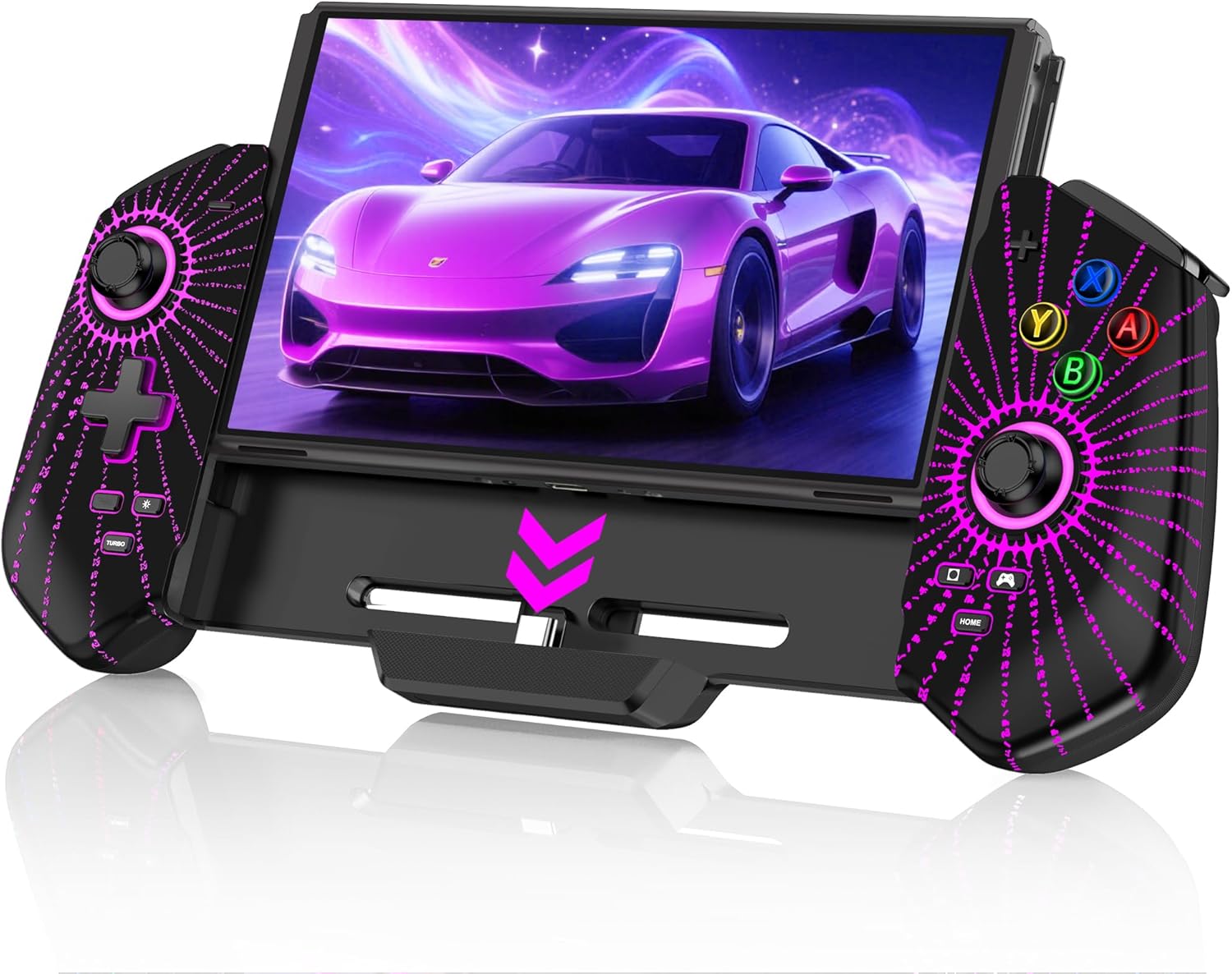 KICKDOT Switch Controller with Hall Joystick for Ultimate Gaming