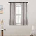 PANELSBURG Beige 100% Total Blackout 45 in Curtains - Sound Reducing