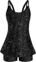 Arolina Tankini Swimsuits for Women Tummy Control Two (Style CHLP)