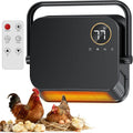 Chicken Coop Heater for Winter 1000W/2000W - Fast Wall-Mounted Heat