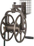 Liberty GARDEN 712 Single Arm Navigator Hose Reel - Rotating Bronze
