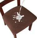 Genina Waterproof Seat Covers for Dining Chairs - Easy Install