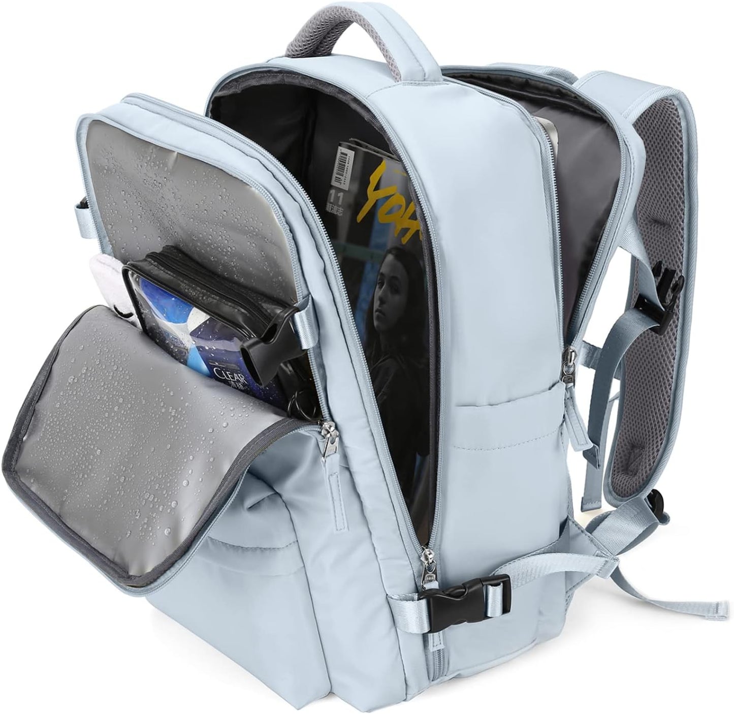 WONHOX Large Travel Backpack for Business & Travel Needs
