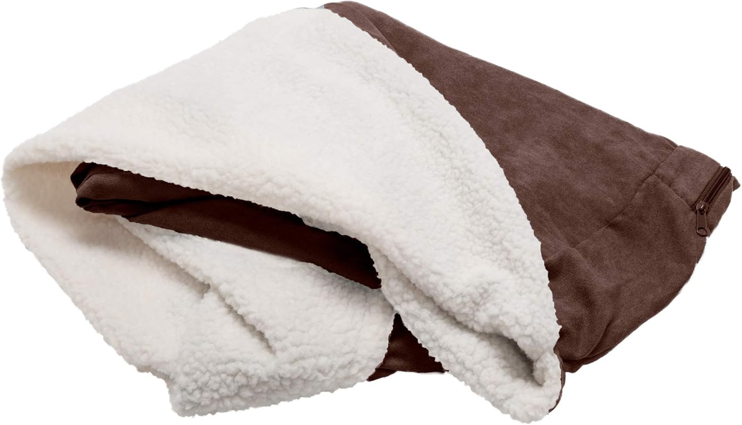 Furhaven Replacement Dog Bed Cover Sherpa & Suede Snuggery