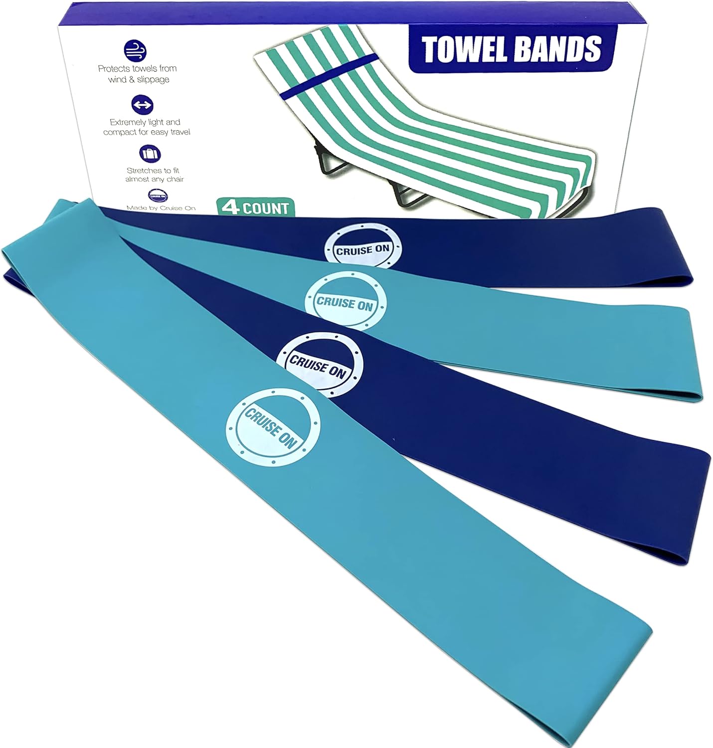 Secure & Stylish Towel Bands for Trips