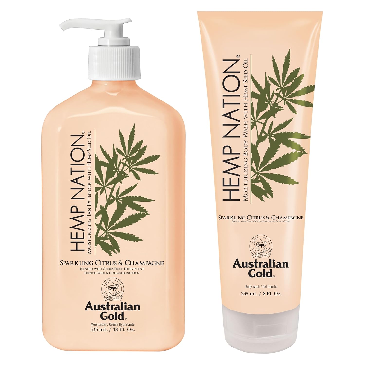 Australian Gold Hemp Nation Moisturizing Lotion for Skin Care
