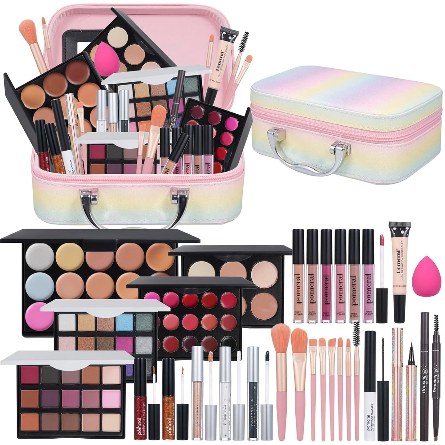 All In One Makeup Kit for Teens, Women, and Beginners