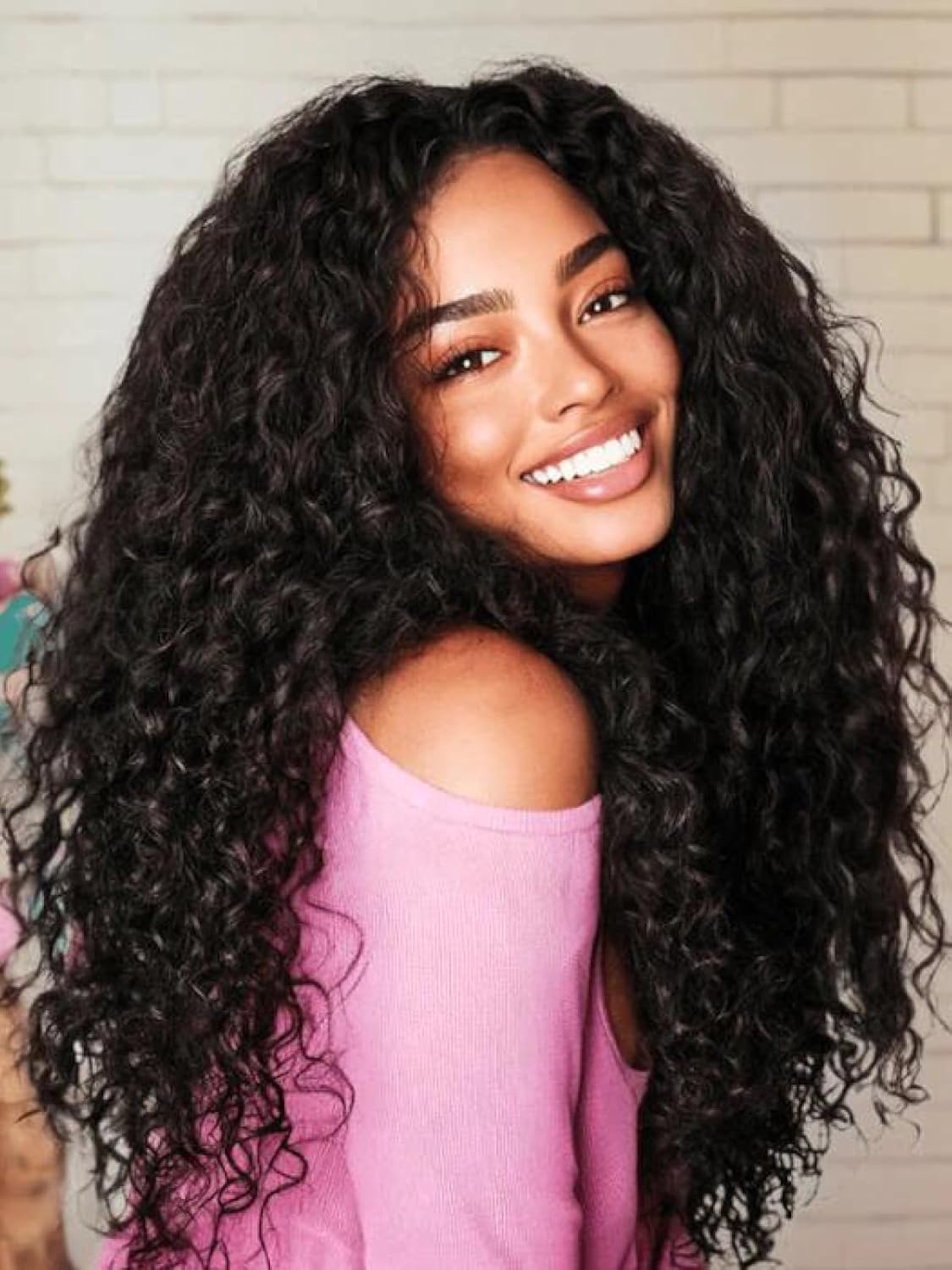 UNICE FlipBlend Half Wig Human Hair Water Wave for Easy Style