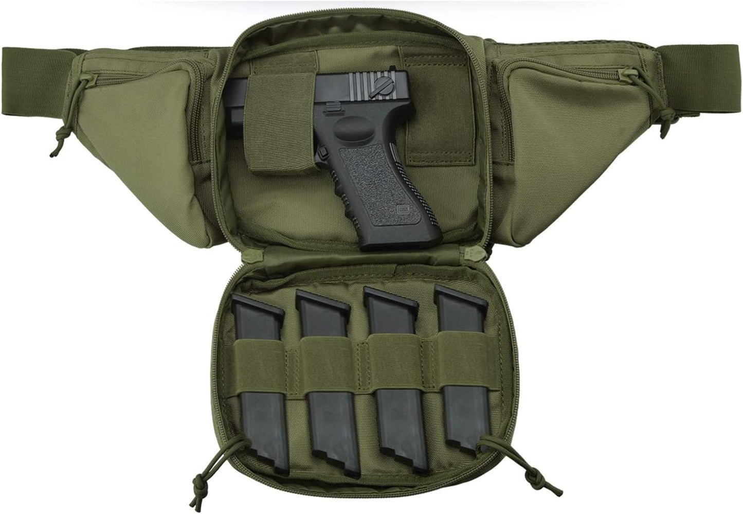 Tactical Fanny Pack Holster for Secure Gun Storage and Access