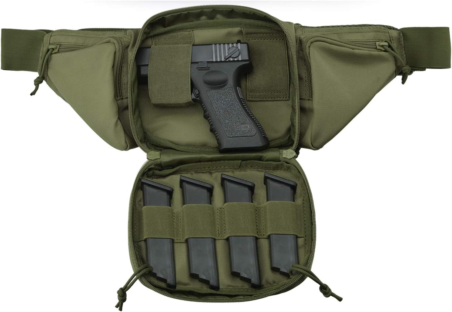 Tactical Fanny Pack Holster for Secure Gun Storage and Access