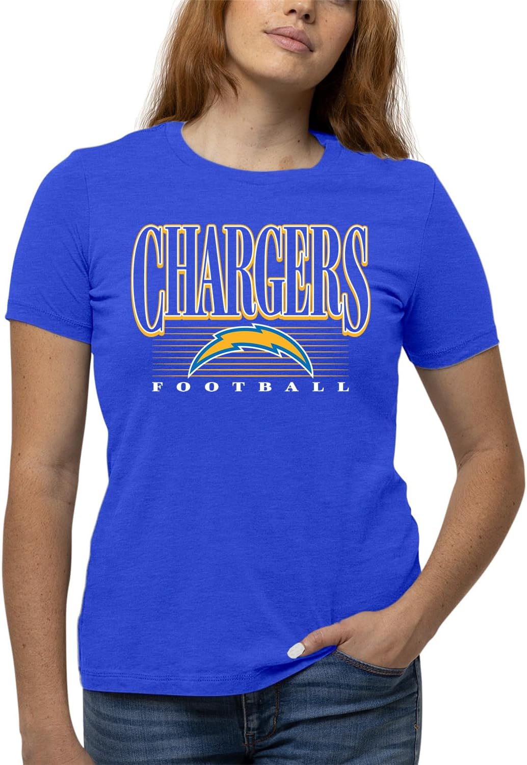NFL Womens Overtime Blueprint Tag-Less T-Shirt for Fans