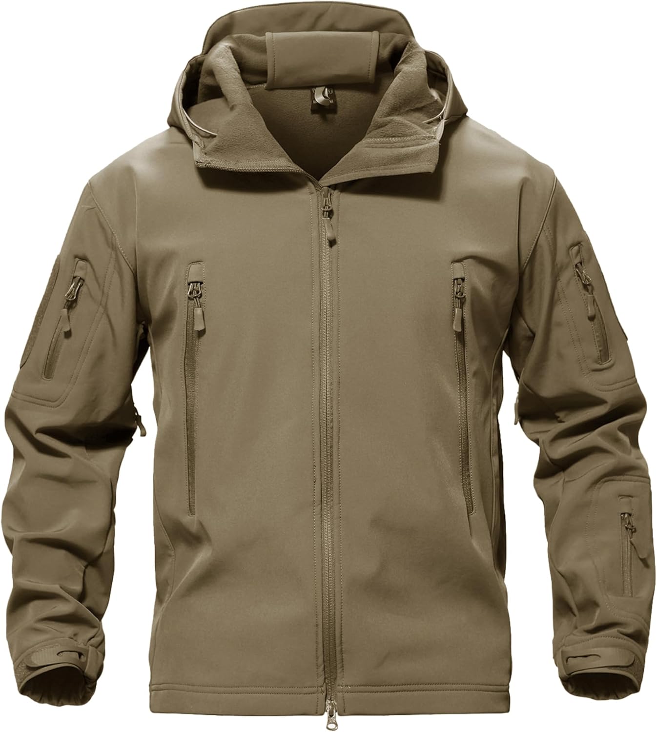 TACVASEN Men's Tactical Soft Shell Jacket for Winter Adventures