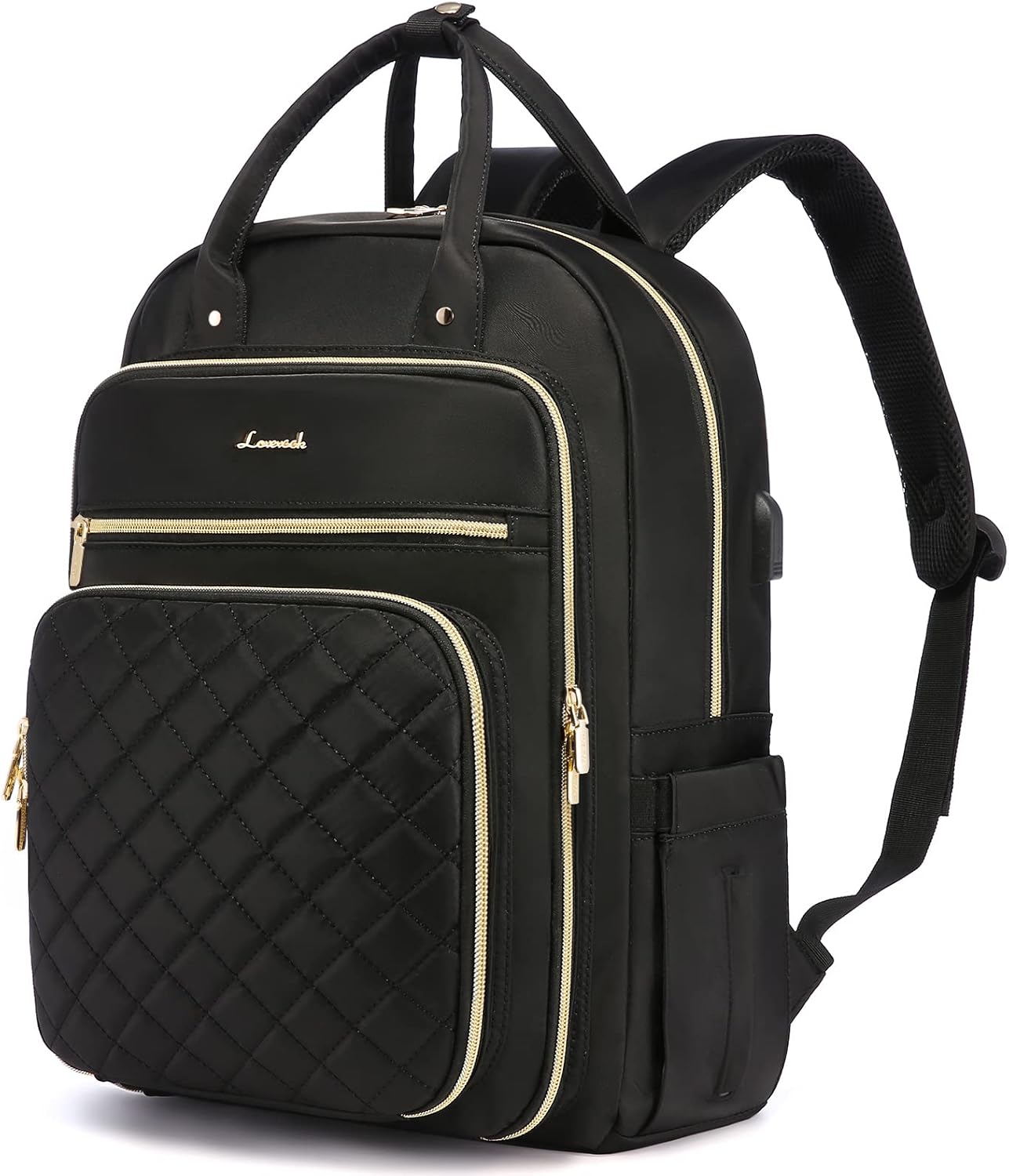 LOVEVOOK Laptop Backpack for Women with USB Charging Port