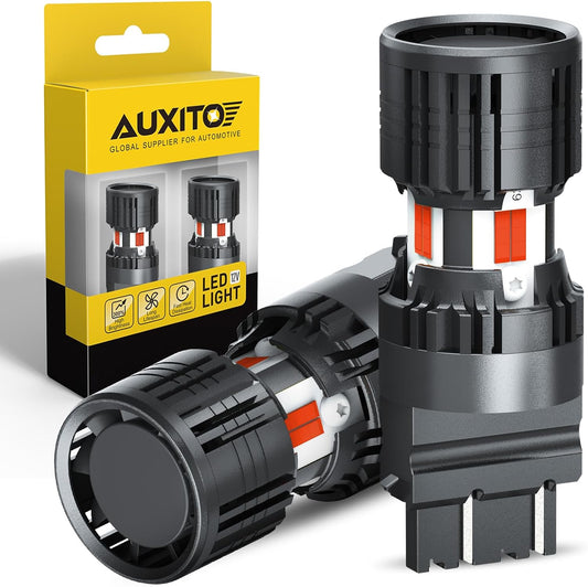 AUXITO 3156 3157 LED Bulbs Red for Brake and Tail Lights