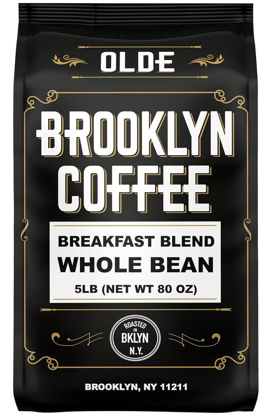Fresh Low-Acid Breakfast Blend Coffee - Olde Brooklyn