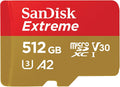 SanDisk 512GB Extreme microSDXC UHS-I Memory Card - Fast 4K/5K Storage