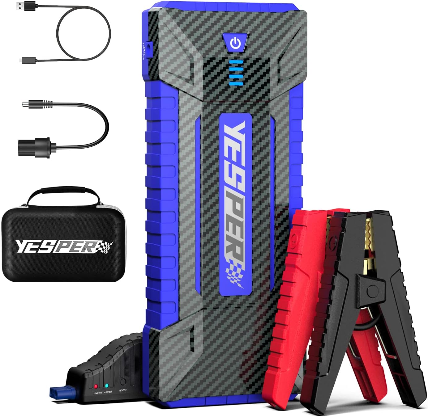 YESPER Car Jump Starter: Powerful 12V Boost Pack