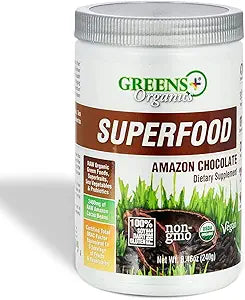Greens+ Plus Organic Superfood Chocolate for Energy Boost