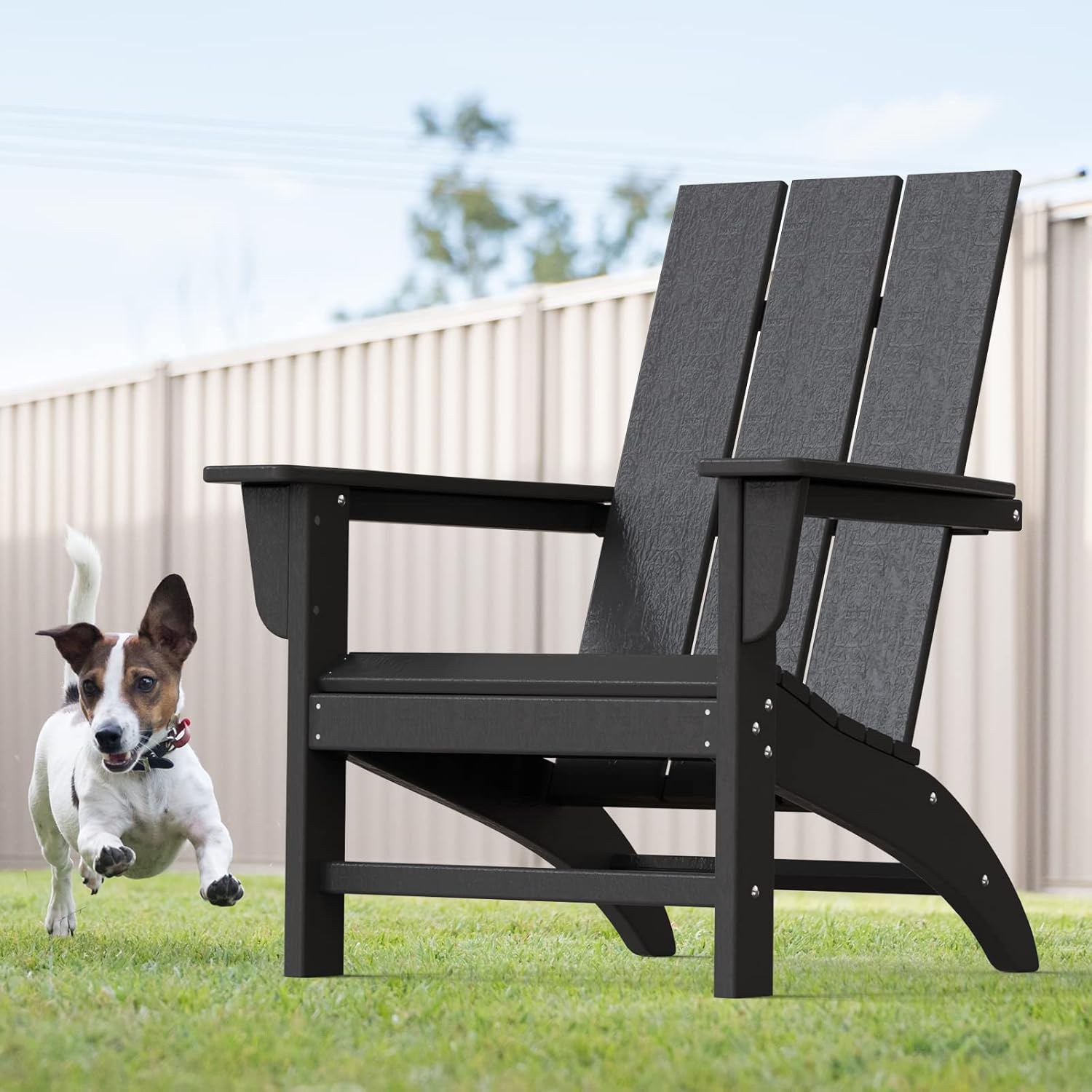 Modern Adirondack Chair for All Weather, Stylish Outdoor Seating