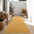 Flatweave Outdoor Rug Runner 2ft 8in x 8ft 2in - Weatherproof Patio