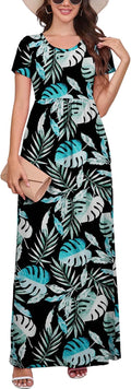 DEARCASE Maxi Dress for Women with Pockets - Casual Elegance