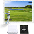 Aikeec Golf Simulator Impact Screen - 32 Grommet Holes