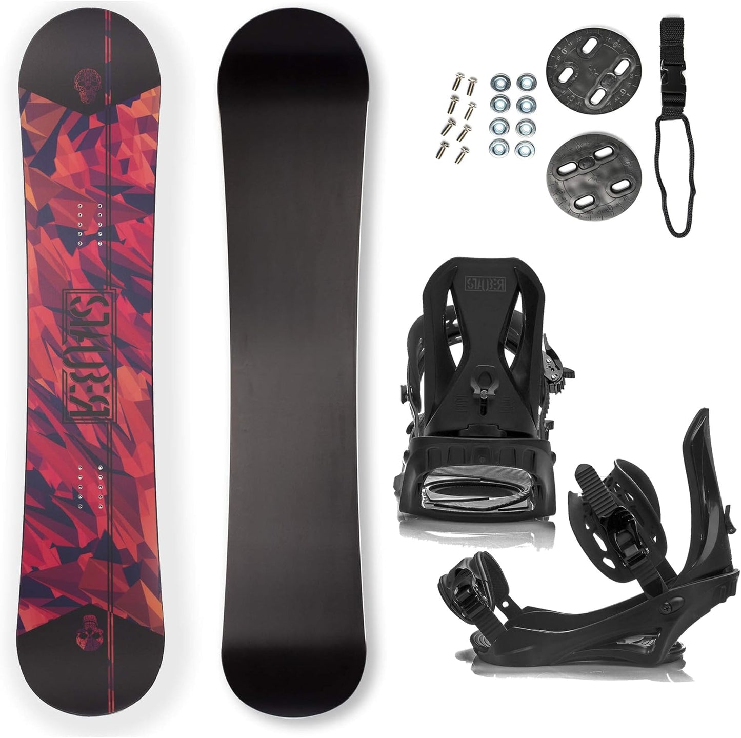 STAUBER Summit Snowboard & Binding - All-Terrain Bliss