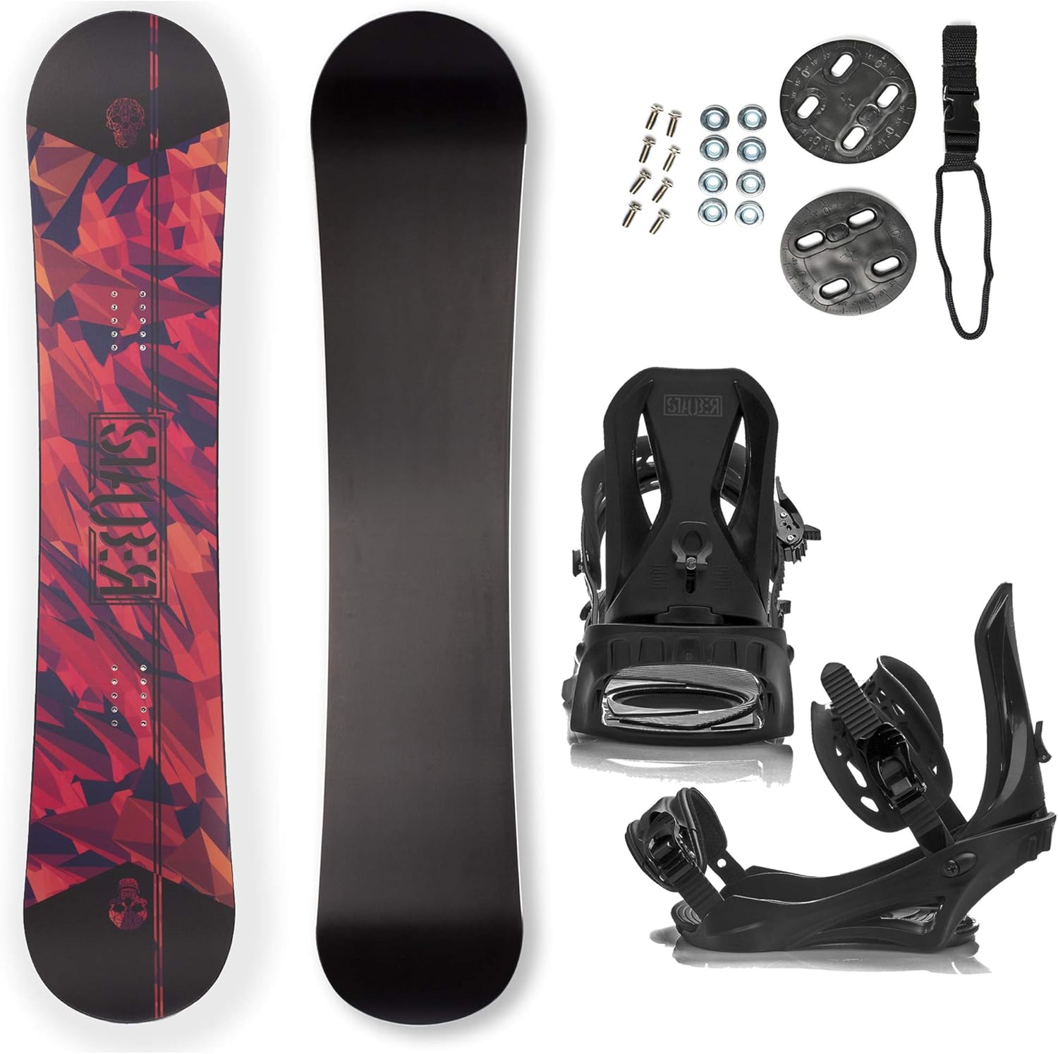 STAUBER Summit Snowboard & Binding - All-Terrain Bliss