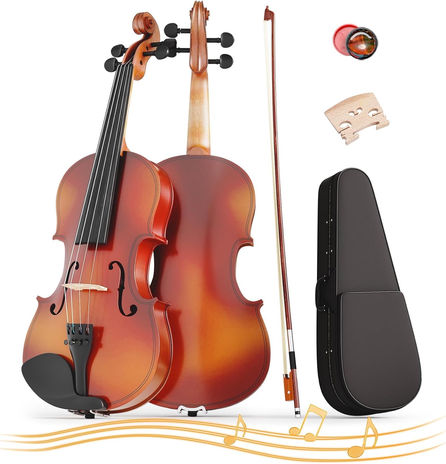 1/8 Beginner Violin Kit for Easy Musical Exploration