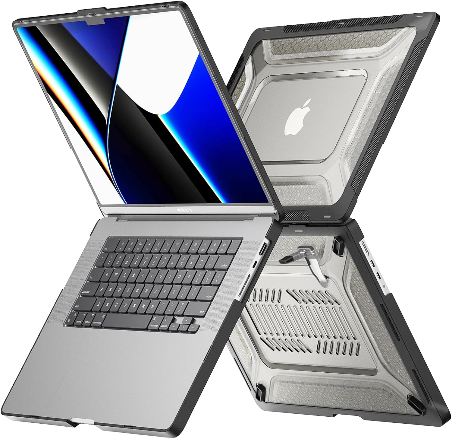 Batianda Shockproof Case for New MacBook Pro 16 inch 2024