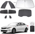 TINGLU Window Shades for Kia Optima 2016-2020 - Full Side & Windshield