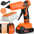 THINKWORK Hot Glue Gun Cordless 20V - Fast Heat, Drip-Free