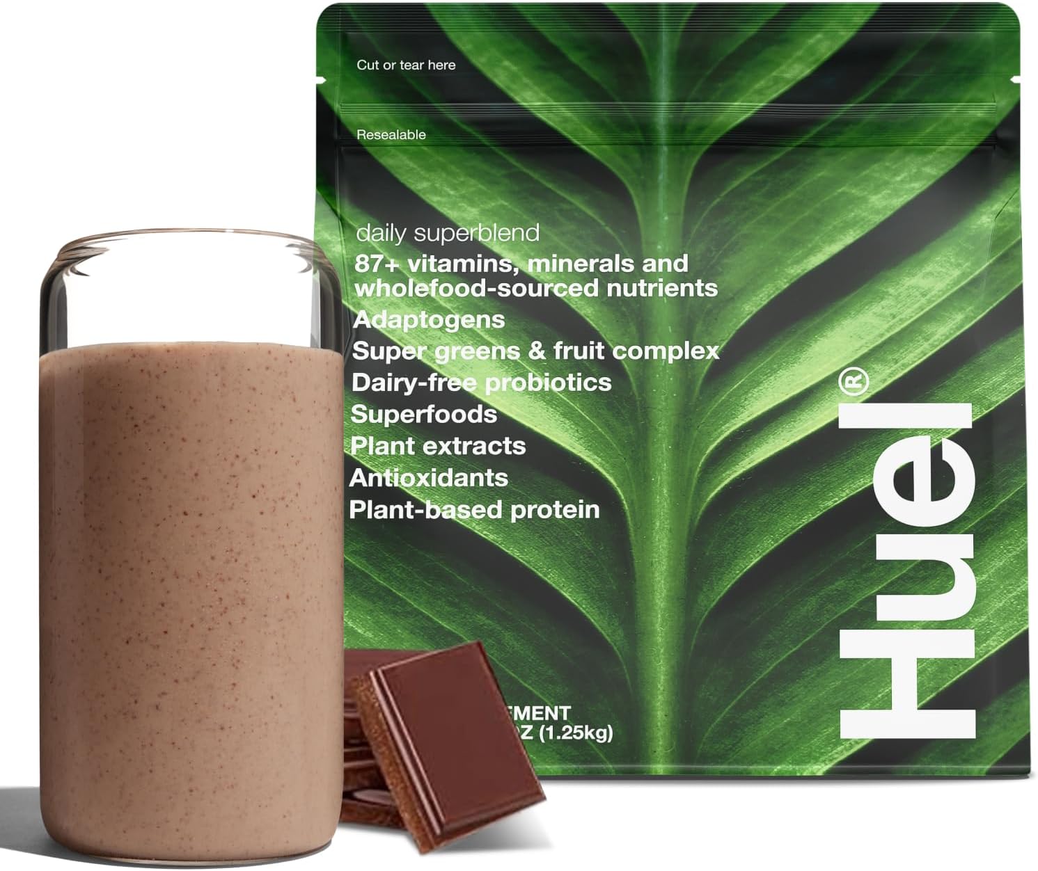 Huel Daily Superblend Chocolate Powder: Nutrient-Rich Superfood