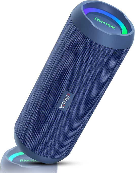 RIENOK Portable 30W Bluetooth Speaker: True Wireless Stereo HD Sound