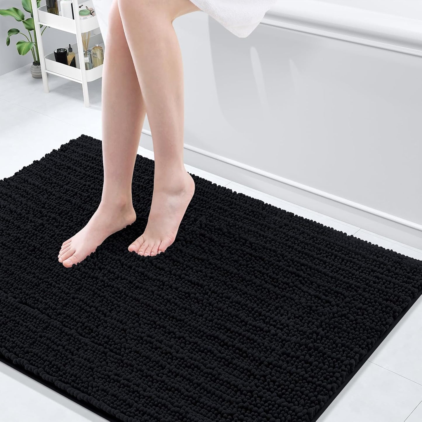 Arotive Luxury Chenille Bathroom Rug Mat for Ultimate Comfort