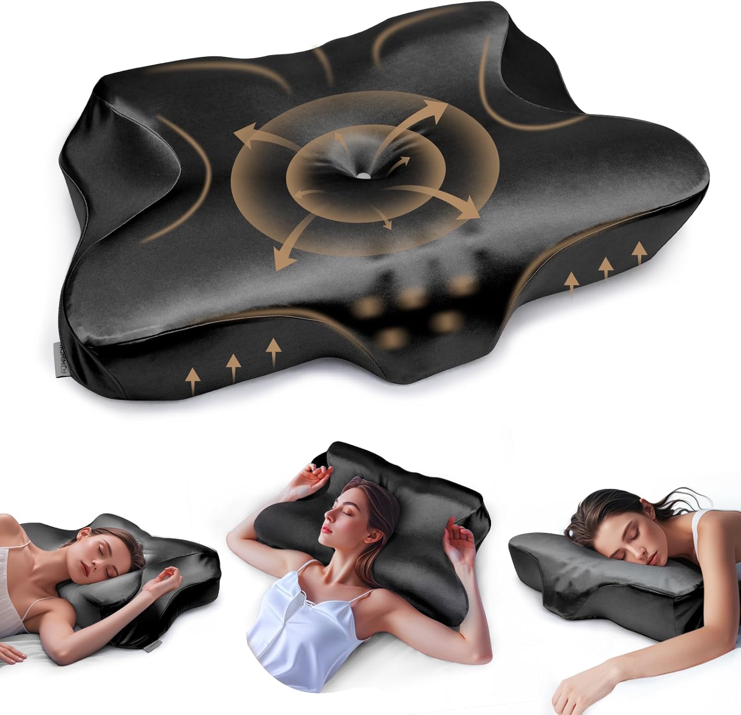 Pain Relief Cooling Pillow for Neck Support Adjustable Comfort