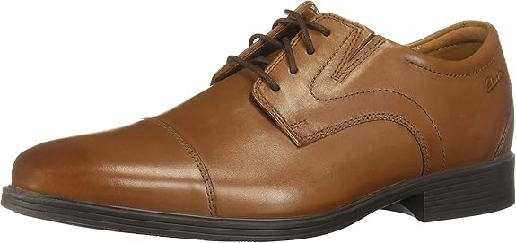 Clarks Men's Whiddon Cap Oxford: Stylish Comfort for Every Occasion