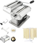 Pasta Maker Machine with 9 Thickness Settings - Manual Noodle Maker