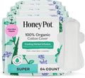 Herbal Pads for Women - Super w/Wings by The Honey Pot Company