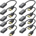 DisplayPort to HDMI Adapter 4K 10-Pack - Reliable DP to HDMI Cables