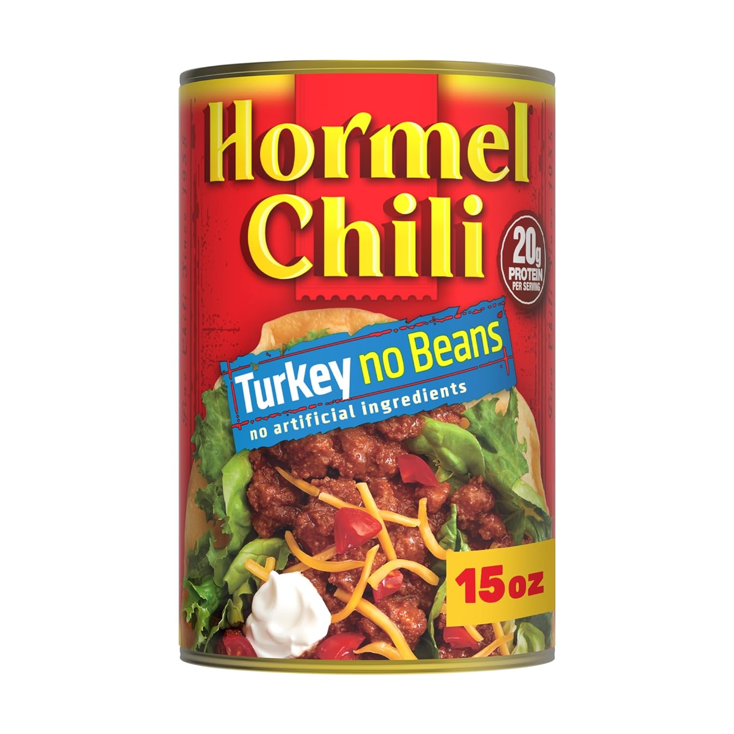 HORMEL Chili Turkey No Beans - Savory, Protein-Packed Delight