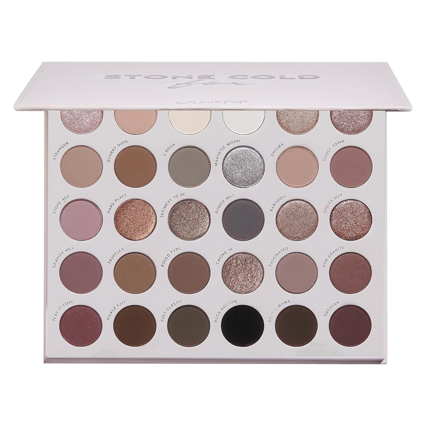 ColourPop Stone Cold Fox Eyeshadow Palette for Glam Looks