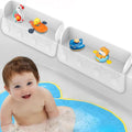 Bathtub Splash Guard 36in Play Shelf for Kids - Prevents Overflow