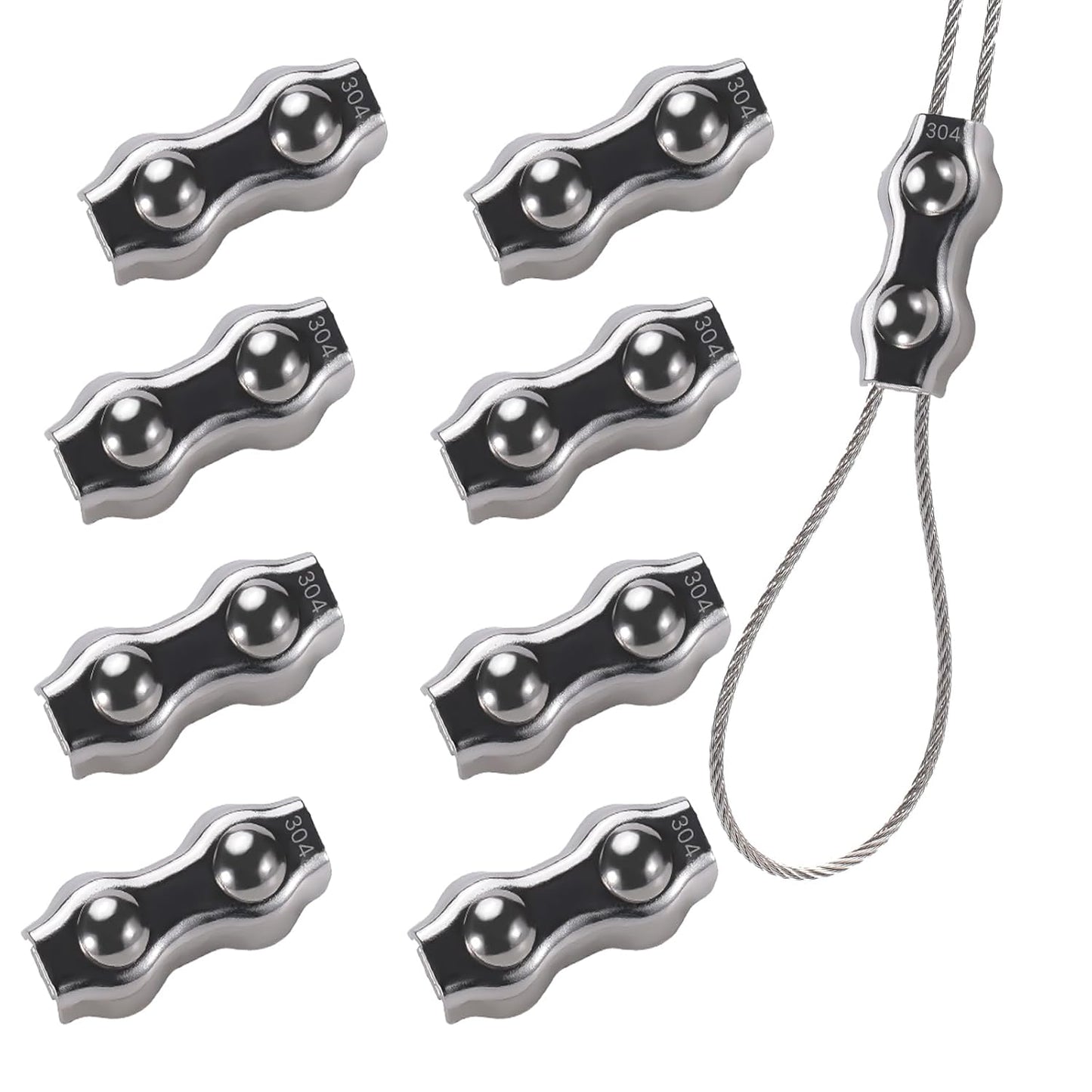 Secure Your Cables with Duplex Wire Rope Clips