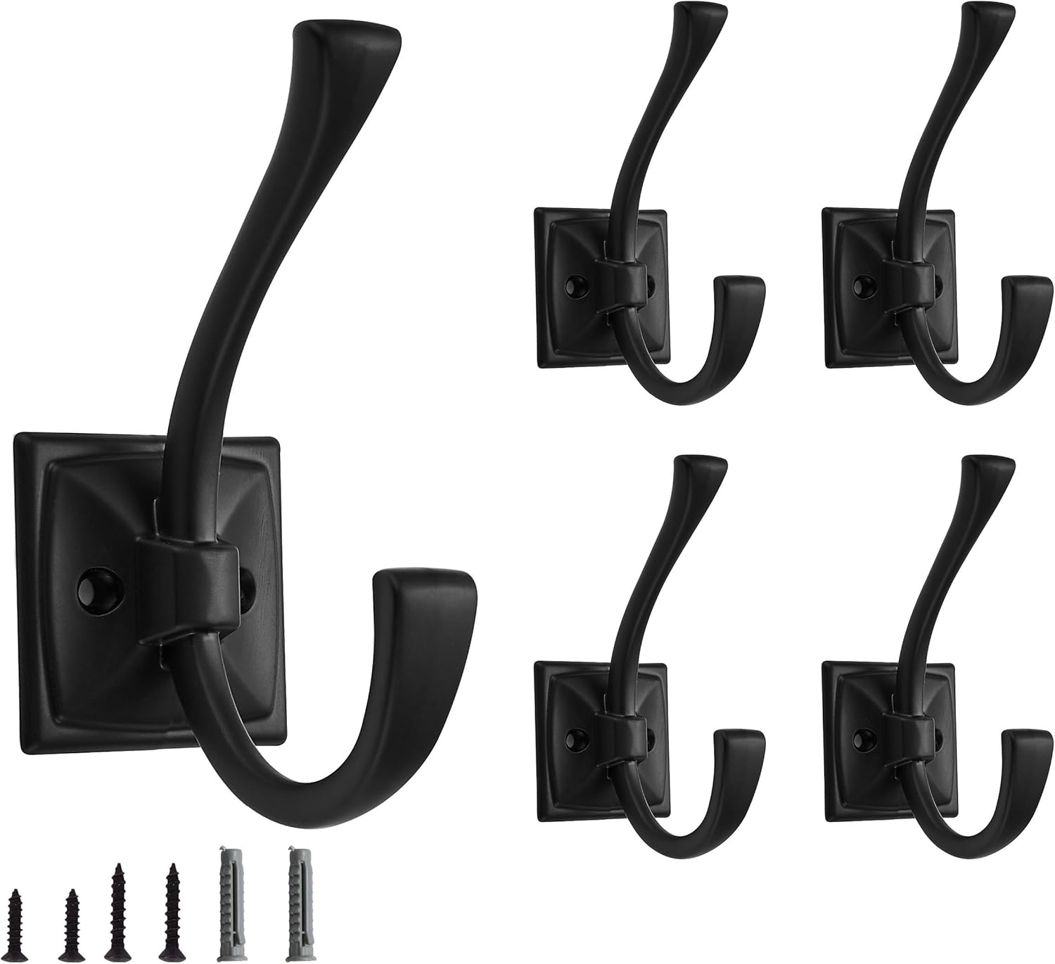 10 Pack Decorative Heavy Duty Towel Hooks for Stylish Storage
